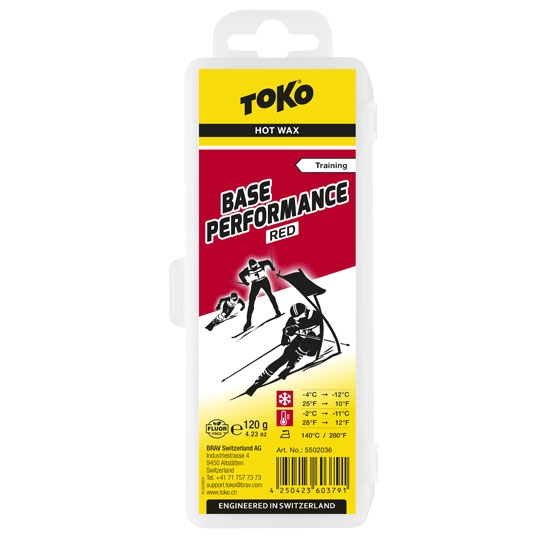 Toko Base Performance Hot Wax 120g 1 Toko Base Performance Hot Wax 120g