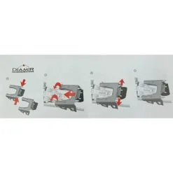 Fritschi Cuchilla Diamir Vipec-Tecton 115 Mm 7 Fritschi Cuchilla Diamir Vipec-Tecton 115 Mm -Chaussures De Ski 167675 3